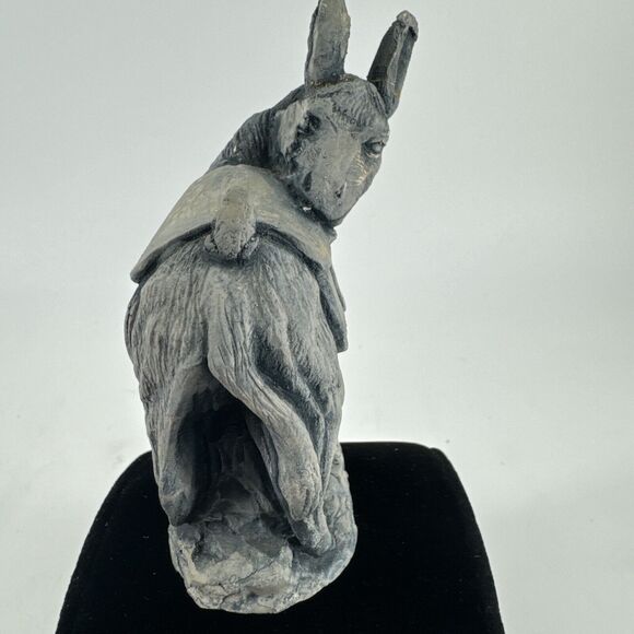 Donkey Frog Sculpture Figurine Mt St Helens Volcanic Ash VTG 4”T 2.85” L Seattle - Picture 3 of 9